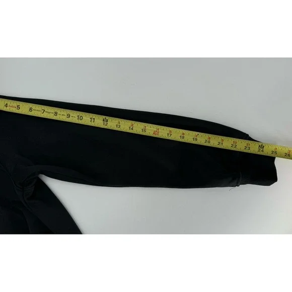 NBA Chicago Bulls Black Pullover Hoodie Men's Size Large Silver Marble Logo EUC - Picture 10 of 10